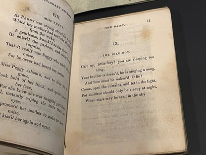 1825 Elizabeth Turner Cautionary Stories Antique Book London Marjorie Moon Rare
