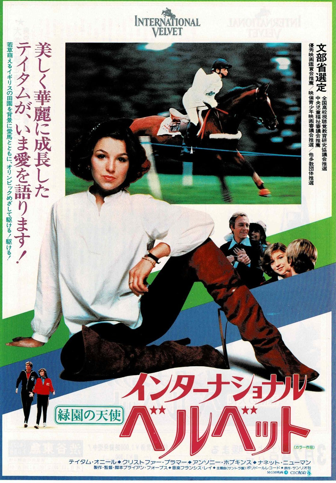 International Velvet 1978 Japanese Original Mini Movie Poster Chirashi Flyer B5